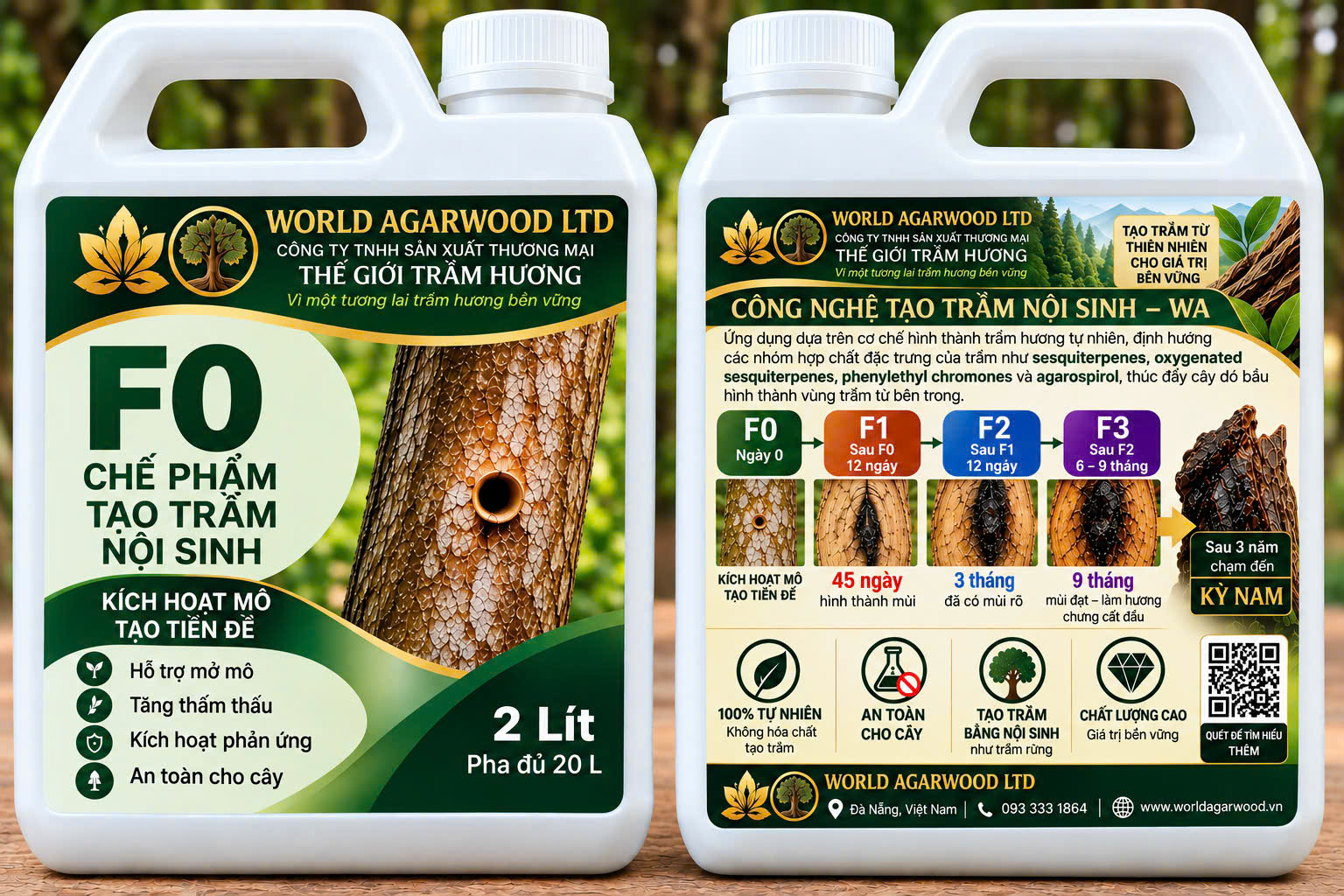 🌿 CÔNG NGHỆ TẠO TRẦM NỘI SINH WA